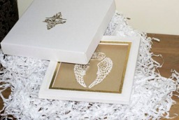 Crown Picture 3D Wings Wall Decoration - thumbnail 2