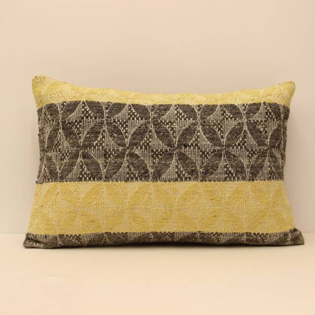 Textile Lumbar Pillowcover 16x24 Turkish Textile Cushion Hand Made Decorative Home Design Throw Pillow Case Sofa Boho 4Kaf-77 - image 1