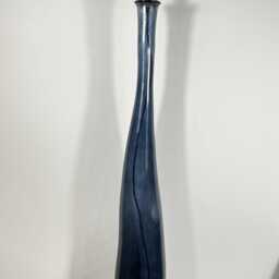 Recycled Glass Jarron Floor Lamp 126cm - thumbnail 4