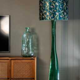 Recycled Glass Jarron Floor Lamp 126cm - thumbnail 2