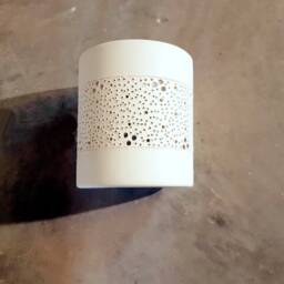 Handmade Ceramic Wall Sconce Up Down Lighting, Decorative Lamp Shade - thumbnail 4