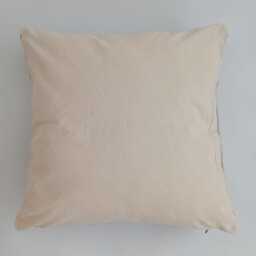 Moroccan Cactus Silk Cushion Cover, Handmade Oatmeal Sabra Throw Pillow, Scatter 20''x20''/50x50 cm - thumbnail 4