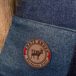Denim Bunny Pillow - thumbnail 2