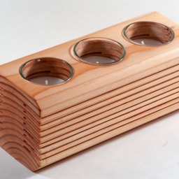 Glowing Votive Candle Holder - Note Candles Are Not Included - thumbnail 3