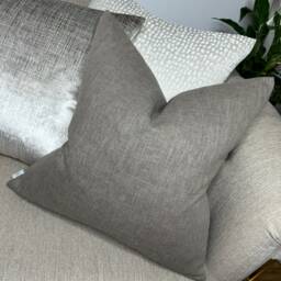 John Lewis & Partners Fabric Cotton Blend Cushion Cover, Sofa Pillow Cocoa Decorative Throw Pillow, Double Sided - thumbnail 3
