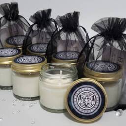Personalised Logo Mini Soy Candle Favours Corporate Gifts - thumbnail 2
