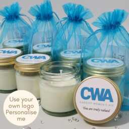 Personalised Logo Mini Soy Candle Favours Corporate Gifts - thumbnail 1