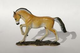 Mini Genuine Bronze Horse Sculpture - thumbnail 1