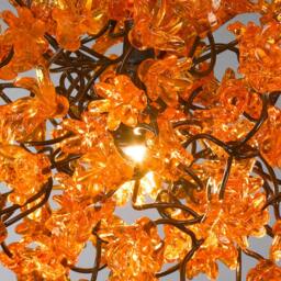 Pendant Lights With Jumping Orange Flowers For Bedroom, Bathroom, Toilette Or Kitchen Island - thumbnail 4
