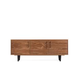 "Sideboard, Tv Cabinet, Stand Walnut Veneer 3 Doors ""Primula" - thumbnail 2