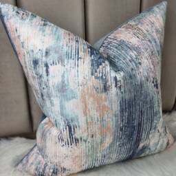 Fresco John Lewis & Partners Pastel Embroidered Cushion Cover/ Throw Cover - thumbnail 2