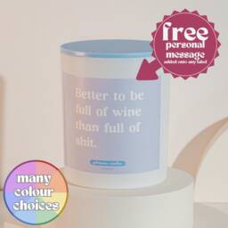 Funny Wine Lover Candle Hilarious Gift For Her Witty Soy Wax Humorous Present Friend Unique Celebration Lovers - thumbnail 2