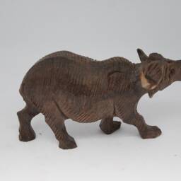 2 Or 3 Handcarved Ironwood Buffaloes. South African Big Five Animals Artwork. Interior Decor Sculptures/Giftset. Express Shipping - thumbnail 4