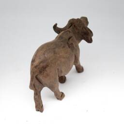 2 Or 3 Handcarved Ironwood Buffaloes. South African Big Five Animals Artwork. Interior Decor Sculptures/Giftset. Express Shipping - thumbnail 3