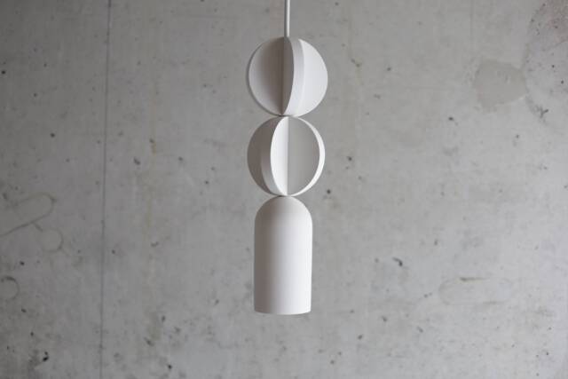 "Plaster Pendant Light ""Citrus" - image 1