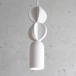 "Plaster Pendant Light ""Citrus" - thumbnail 2