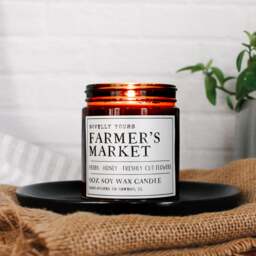 Farmer's Market Candle Summer Fair Scented Soy Wax - thumbnail 1