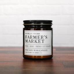 Farmer's Market Candle Summer Fair Scented Soy Wax - thumbnail 2