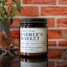 Farmer's Market Candle Summer Fair Scented Soy Wax - thumbnail 3