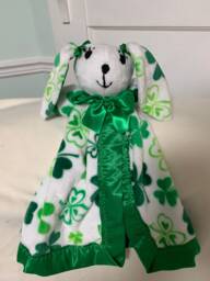 Irish Baby Bunny Blanket