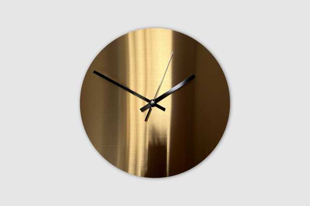 Pure Brass Wall Clock - Multiple Sizes Completely Silent - image 1