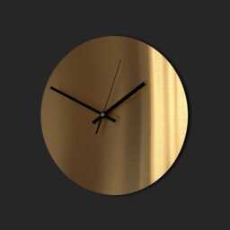Pure Brass Wall Clock - Multiple Sizes Completely Silent - thumbnail 4