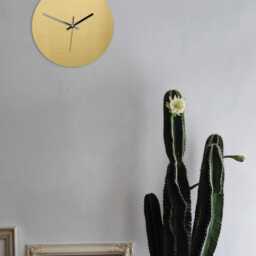 Pure Brass Wall Clock - Multiple Sizes Completely Silent - thumbnail 3