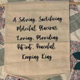 Custom Wall Hanging Banner-Wedding Backdrop-Home Decor-Your Design Here-Quote Banner-Custom Logo-Name Flag-Canvas Banner-Wall Flag - thumbnail 3