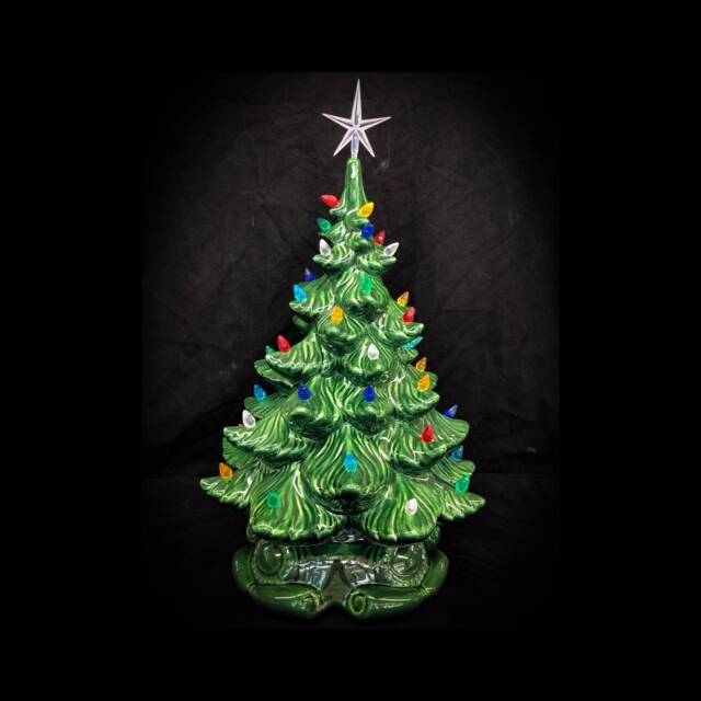 Handcrafted Ceramic Christmas Tree 18 - image 1