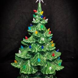 Handcrafted Ceramic Christmas Tree 18 - thumbnail 2