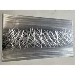 Abstract Metal Wall Art, Silver Black, R Toomer Static. Indoor Outdoor - thumbnail 3