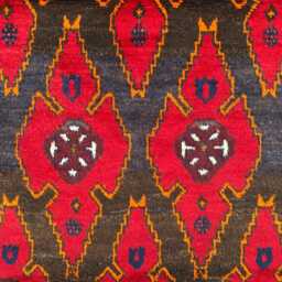 Tribal Handmade Moroccan High Pile Rug, One Of Kind 4.5x7 Ft - thumbnail 2