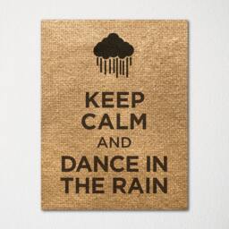 Keep Calm & Dance in The Rain - Fine Art Print Choice Of Color Purchase 3 Receive 1 Free - thumbnail 3