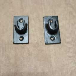 Internal Curtain Rail Set-Upwrought Iron - Forged Steel Hand Crafted in UK + Fitting Kit - thumbnail 2