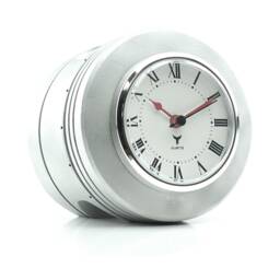 1950's Continental Motors O-470 - Io-470 Fuel Injected Raw Air Cooled Engine Piston Desk Clock - Wedding Birthday Pilot Gift