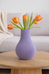 Modern 3D Printed Vase Collection - Geometric, Minimalist & Stylish Home D??cor - Choose Your Design Unique Flower Vases - thumbnail 1