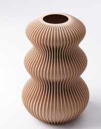 Modern 3D Printed Vase Collection - Geometric, Minimalist & Stylish Home D??cor - Choose Your Design Unique Flower Vases - thumbnail 2