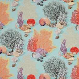 Manuel Canovas - Byron Bay Turquoise Exotic Australian Inspired Marine Foliage Cushion Cover Handmade Throw Pillow Designer Home Decor - thumbnail 3