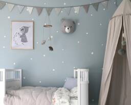 Hand Drawn Polka Dots - Vinyl Wall Decals Irregular Round Spots Stickers Sets Of 165 Baby Nursery Boys & Girls Kids Room D??cor - thumbnail 1