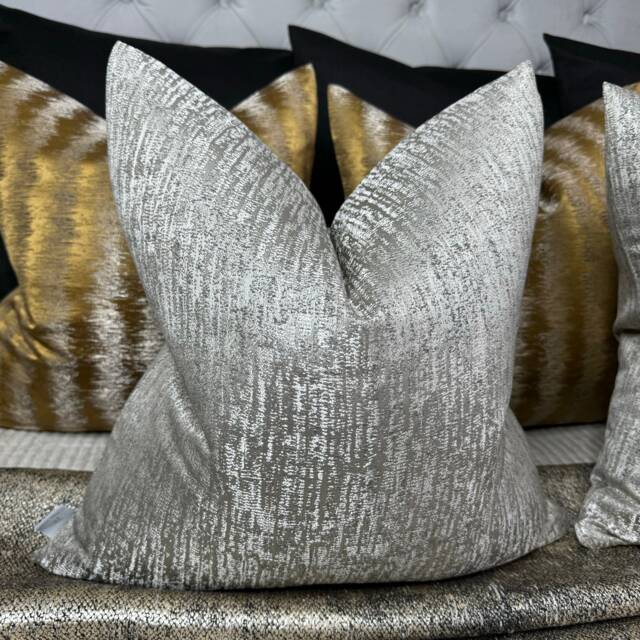 Pepin Pebble Cushion Cover, Pillow Throw Luxury Textured Fabric, Ashley Wilde Fabric , Made in UK - image 1