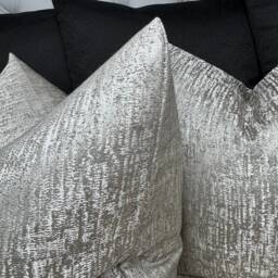 Pepin Pebble Cushion Cover, Pillow Throw Luxury Textured Fabric, Ashley Wilde Fabric , Made in UK - thumbnail 4