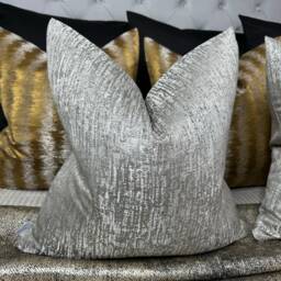 Pepin Pebble Cushion Cover, Pillow Throw Luxury Textured Fabric, Ashley Wilde Fabric , Made in UK - thumbnail 1