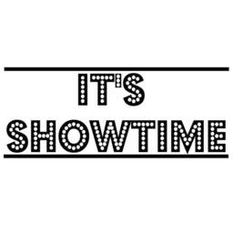It's Showtime Vinyl Wall Decal Decor Home Theater Drama Stickers Quotes Movies Theatrical Quote - Vwaq - thumbnail 2