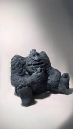 Neverending Story - Rock Biter Handmade Polymer Clay Action Figure. Unique Collectible - thumbnail 1