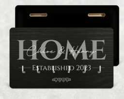 Personalized Family Key Holder - Custom Housewarming Gift