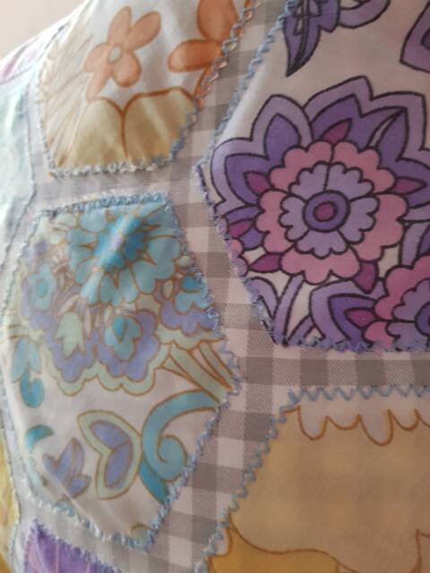 Vintage Patchwork Cushion - image 1