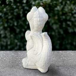 Concrete Dragon Statue Outdoor Baby Sculpture Stone Animal Decoration Wildlife Ornament Handmade Halloween Figurine Lover Gift - thumbnail 4