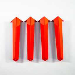 "Colorful Tapered Steel Table Legs - 28"" H Set Of 4 Height 26""-30" - thumbnail 3