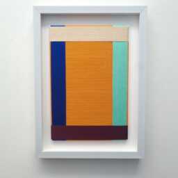 Handcrafted Fiber Wall Art, Geometric Textile Modern Home Decor - thumbnail 2