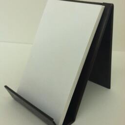 Hammered Copper Vertical Business Card Holder Office Desk Decor - thumbnail 4